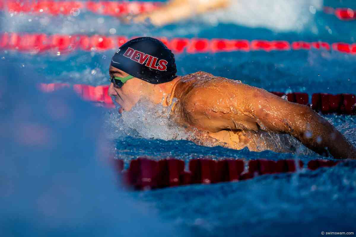 WATCH: Ilya Kharun Set U.S. Open Record With 22.59 50 Fly