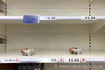 What British food items are at risk due to extreme drought conditions