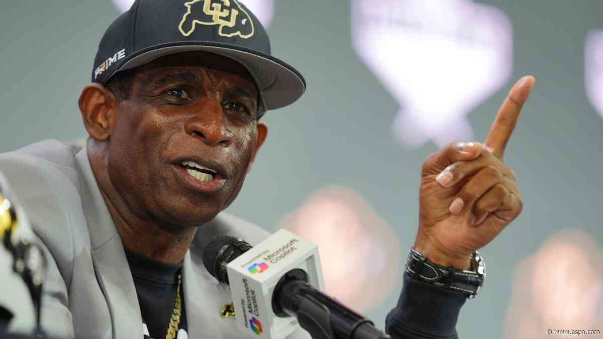 Deion visits Browns, gives 'insight' on Shedeur