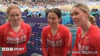Wales sprint team trio win Commonwealth gold