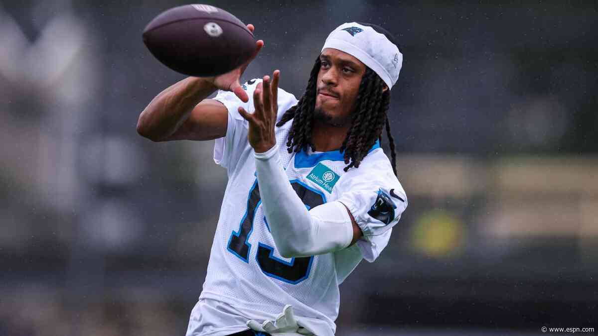 Panthers WR Brazzell out for season, source says