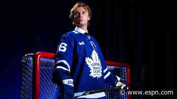 No. 1 NHL draft pick McKenna sets rookie goals
