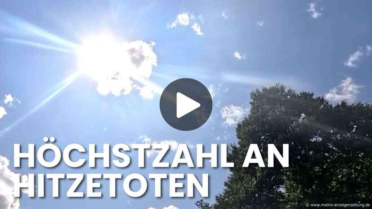 Hitzetote in Deutschland: RKI meldet in diesem Sommer einen neuen Rekord