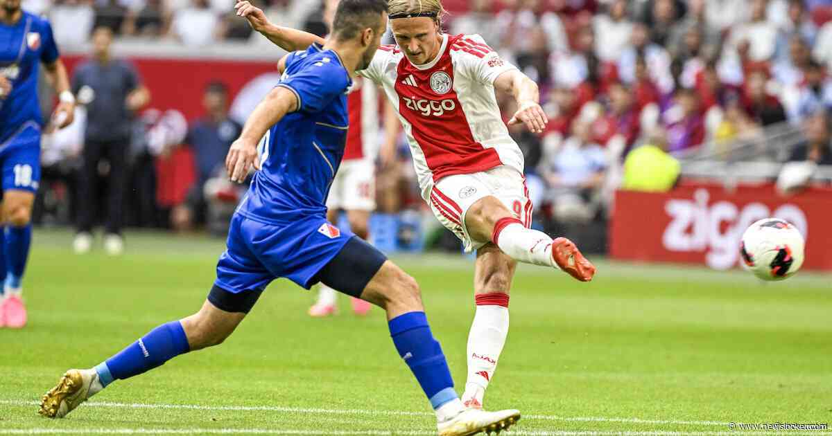 Dolberg en Klaassen hebben vizier niet op scherp: Ajax mist kans op kans tegen Vojvodina