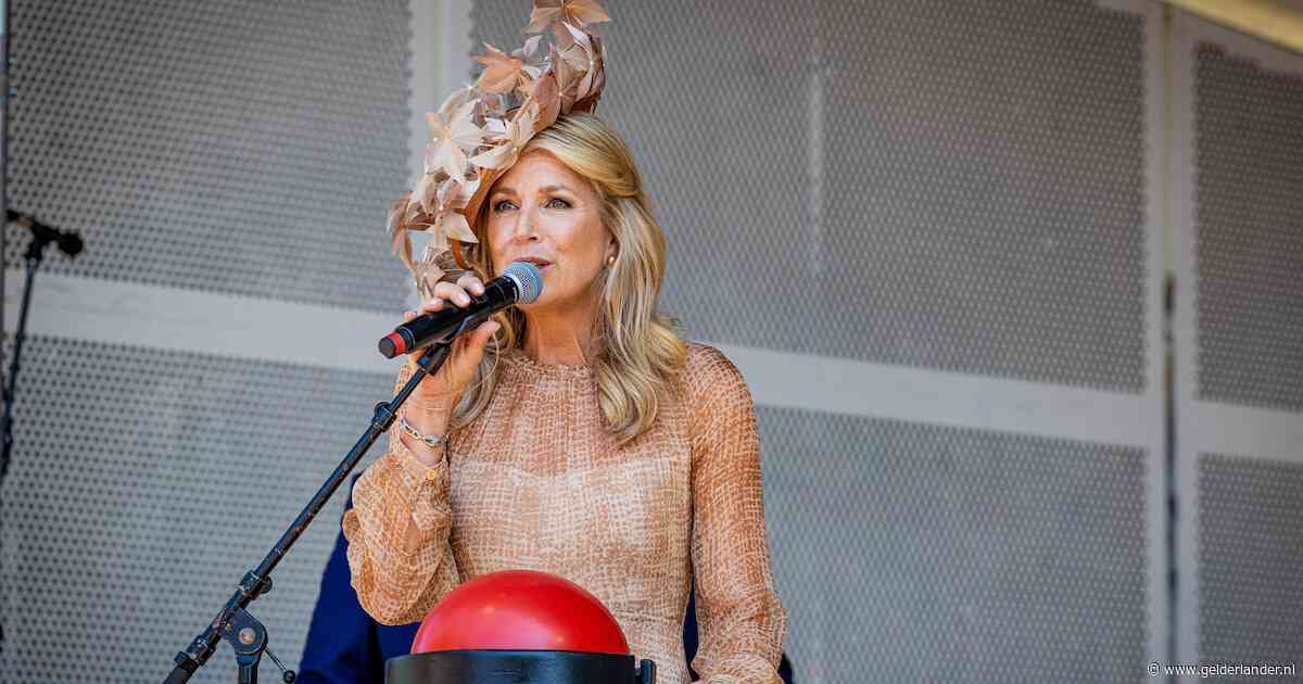 Máxima haalde voor WorldPride een van haar bekendste, chicste outfits tevoorschijn