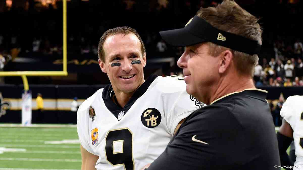 Payton chokes up over Brees invite for HOF intro