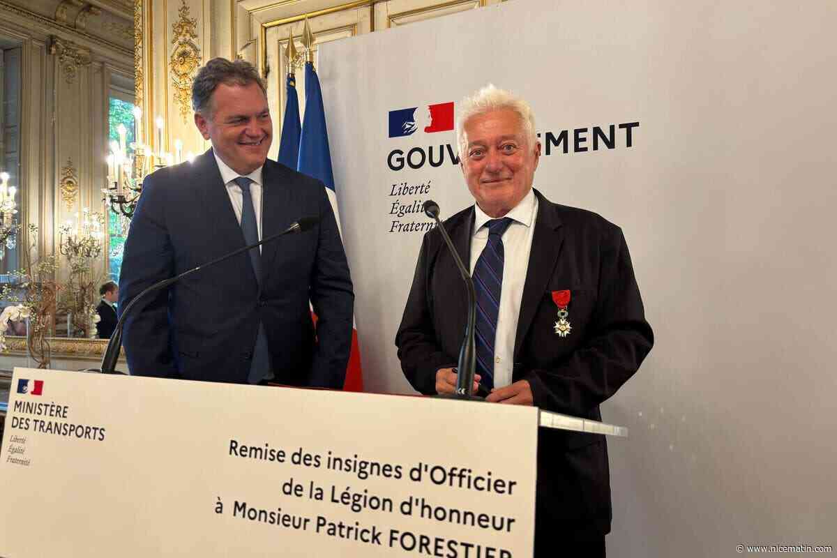 Conseiller municipal sur la Côte d’Azur, grand reporter, écrivain... Qui est Patrick Forestier, qui vient d’être fait officier de la Légion d’honneur ?