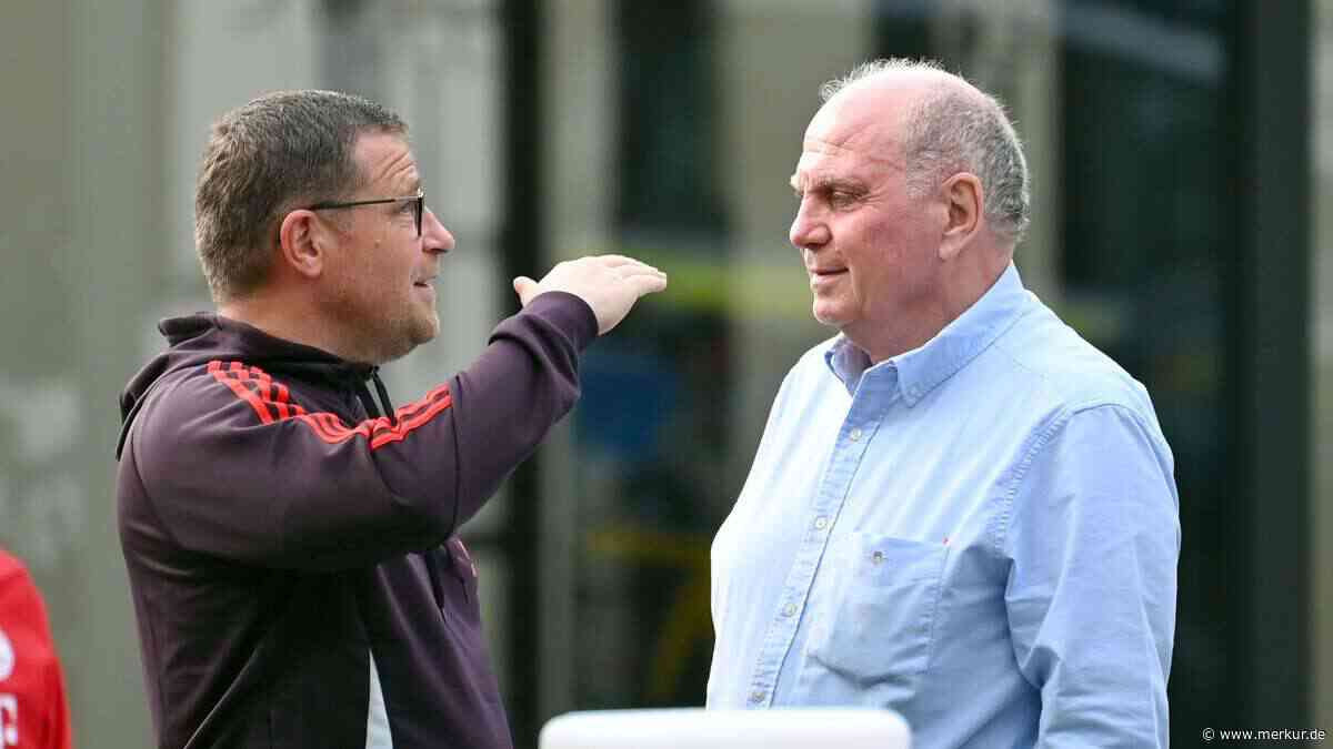 Uli Hoeneß stellt Eberl Verlängerung beim FC Bayern in Aussicht