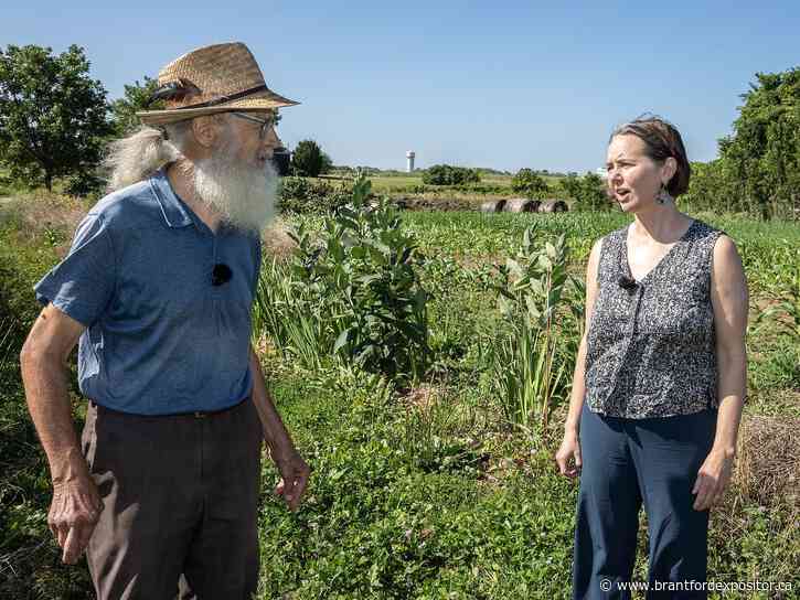 Green Party deputy leader hears farmer's concerns over airport boundary agreement