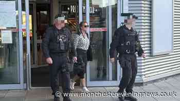 'Black Widow' fraudster Pamela Gwinnett lands at Manchester Airport after Tenerife arrest