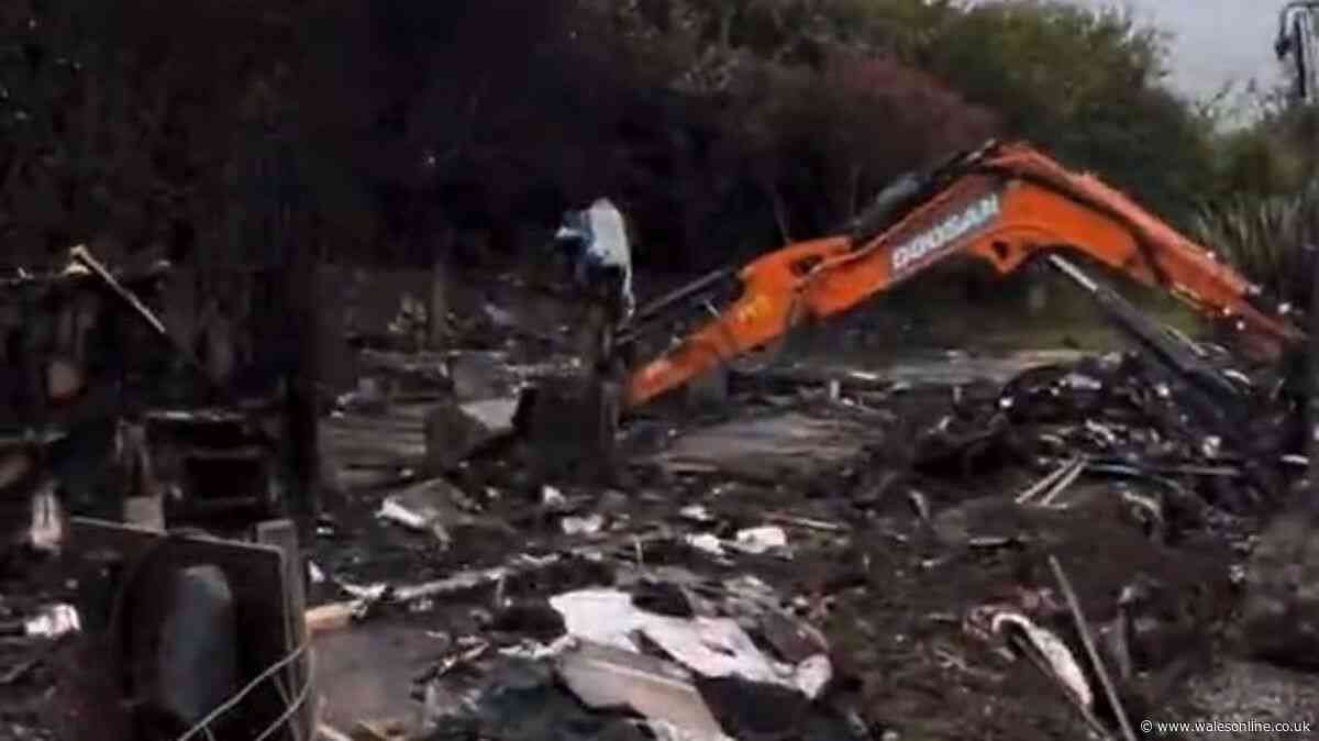 Family lose everything as they watch home burn to the ground
