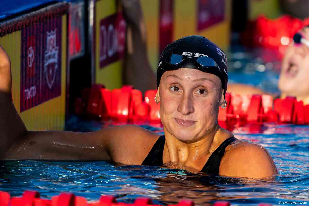 Anna Moesch on 1:55.0 200 Free: “Definitely gotten a lot more comfortable with that race”