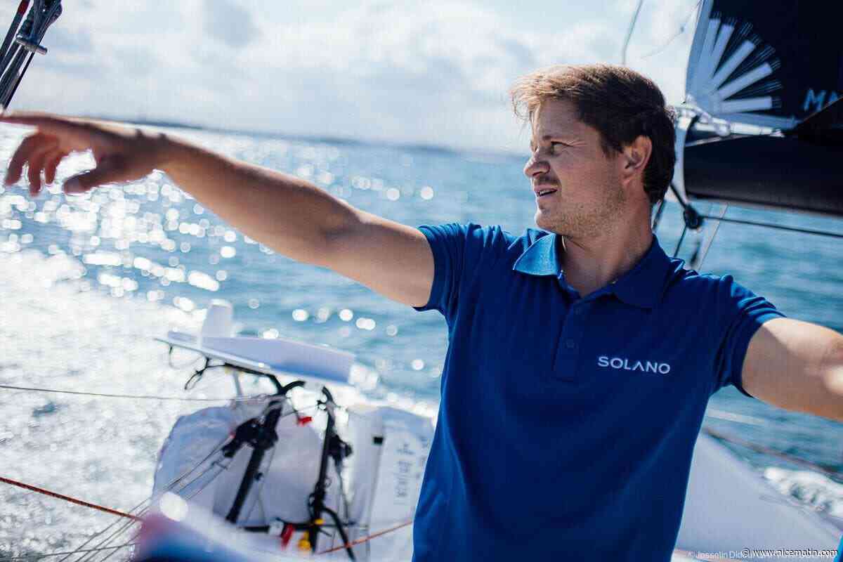 À trois mois de la Route du Rhum, Robin Follin revient sur son premier podium décroché sur une course en solitaire