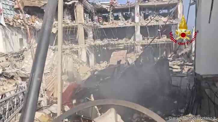 Messina, crolla una palazzina che ospita case e negozi: 3 feriti e 6 dispersi | Video