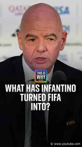 What has Infantino turned football into?