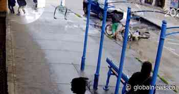Vancouver police release video of violent robbery of 75-year-old man