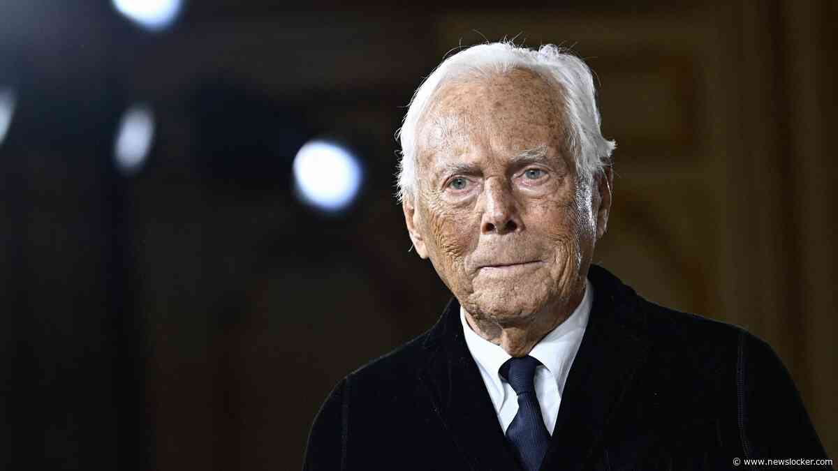 Biopic-serie in de maak over leven van Giorgio Armani