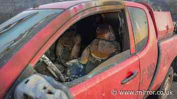 Tourists among thousands of people evacuated on Crete as wildfires kills two firefighters