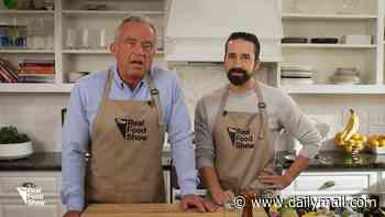 RFK launches YouTube cookery show - featuring 'real food' recipes for under $5... so will roadkill be on the menu?