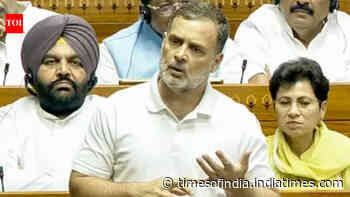 BJP submits breach of privilege notice against Rahul Gandhi
