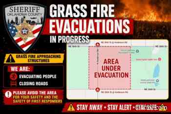OCSO says evacuation order lifted in NE OKC, roads still closed