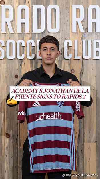 ✍️ JONATHAN DE LA FUENTE HAS OFFICIALLY SIGNED TO RAPIDS 2