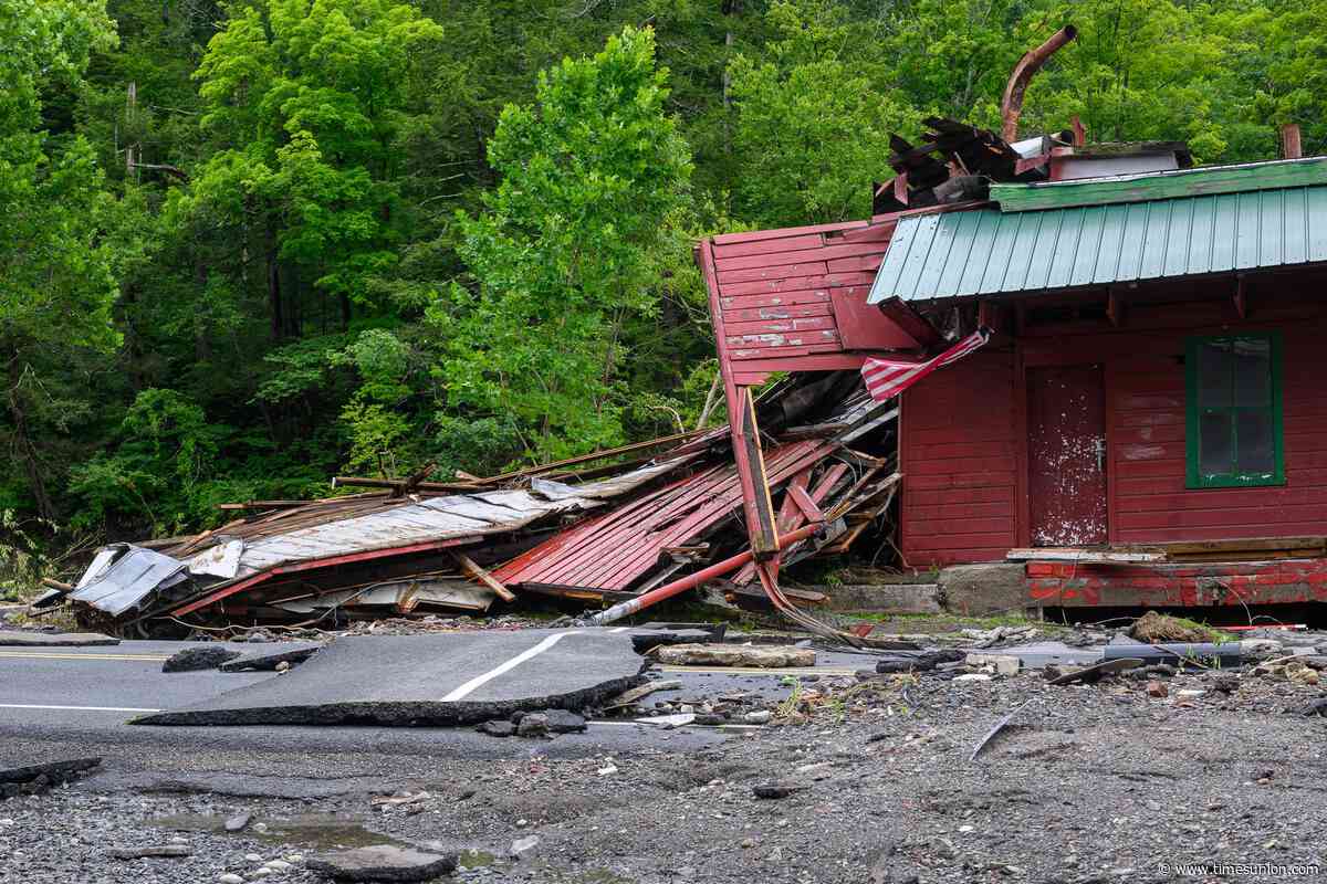 Upstate New York grapples with damage left in wake of historic downpour