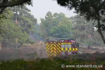 Firefighters in ‘better position’ as they tackle Suffolk wildfire for third day