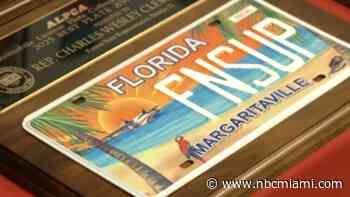 Florida's new ‘Margaritaville' license plate wins design award