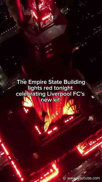 Did the Empire State Building light up for Liverpool?