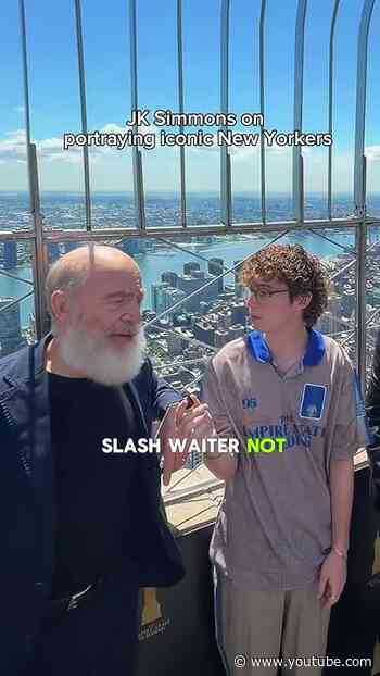 Where did JK Simmons visit in NYC?