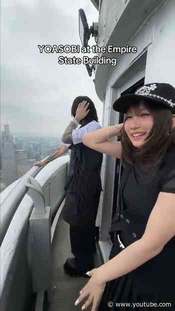 Where did YOASOBI visit in NYC?