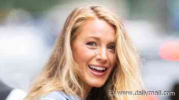 Beaming Blake Lively and Ryan Reynolds tote Hermes handbags as they step out in NYC amid public comeback