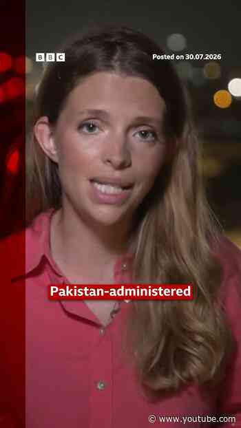 What is actually going on Pakistan-administered Kashmir? #BBCNews