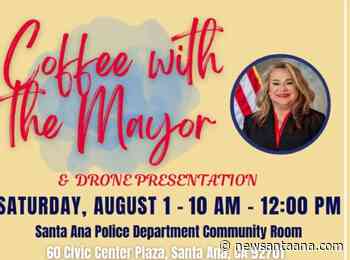 Mayor Valerie Amezcua will host a live police drone demo on August 1