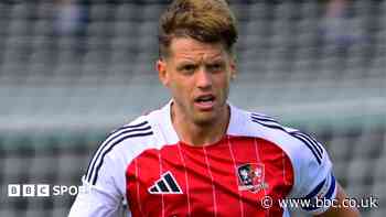 Fitzwater's pride at becoming Exeter City captain