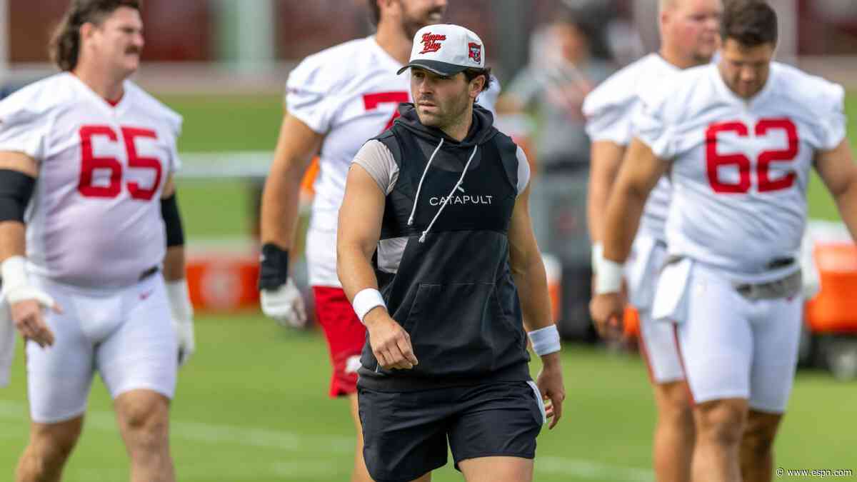 How are the Bucs handling Mayfield, Vea's contract situations? 'We're just going to play ball'