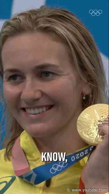 The feeling of your first Olympic gold. ❤️