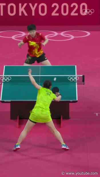 This was incredible from Sun Yingsha 🏓