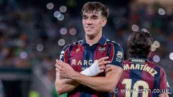 Real Madrid sign forward Espí from Levante