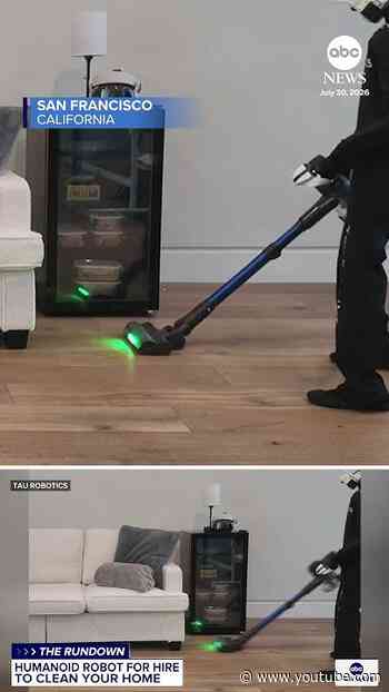 San Francisco company offers cleaning service using humanoid robots