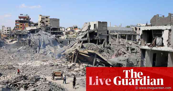 Middle East crisis live: Trump claims breakthrough reached in Gaza disarmament; Hamas reportedly confirms deal