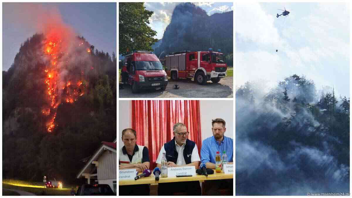 „Beängstigend“: So erlebt(e) Oberwössen den Waldbrand – Warum die Saurüsselkopf-Erfahrungen helfen