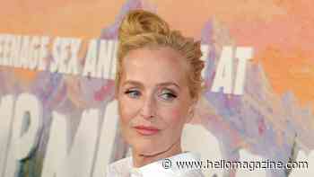 X-Files star stuns fans with ageless beauty as she steps out in dreamy floral look