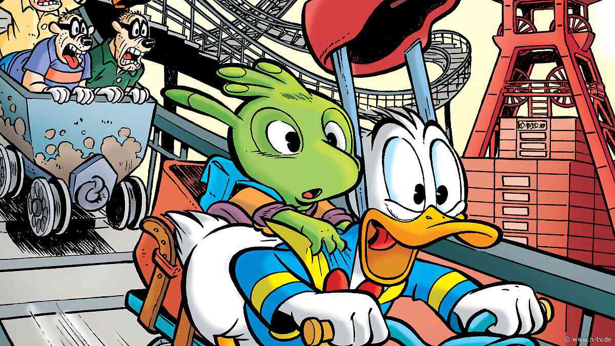 Neuer Comic spielt im Pott: Donald Duck malocht diesmal im Ruhrgebiet