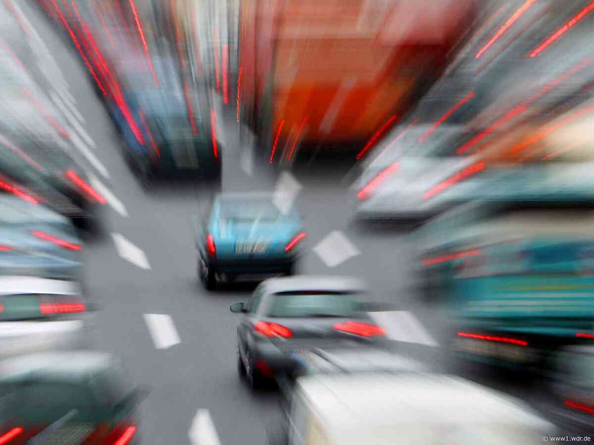 Vollsperrung auf der A46 in Düsseldorf