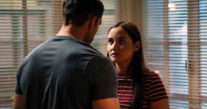 Spiralling Lauren makes shocking demand of EastEnders’ Mark to prove himself