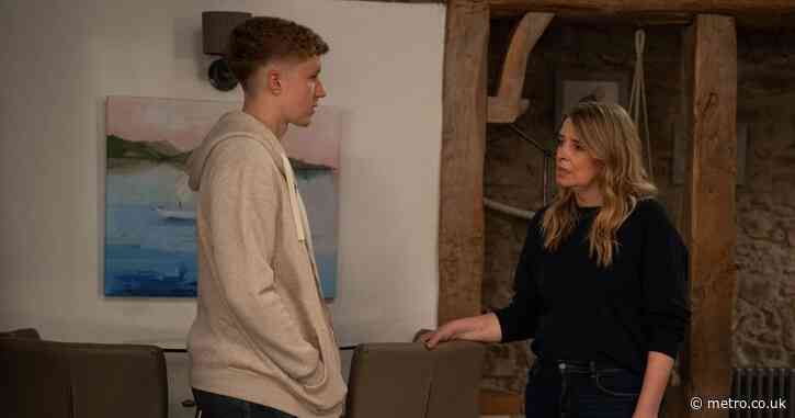 Charity utterly broken as Noah prepares to Emmerdale leave for good