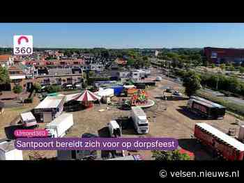 Santpoort bereidt zich voor op dorpsfeest