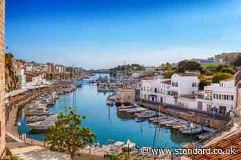 Rosanna Wollenberg unwinds on Menorca
